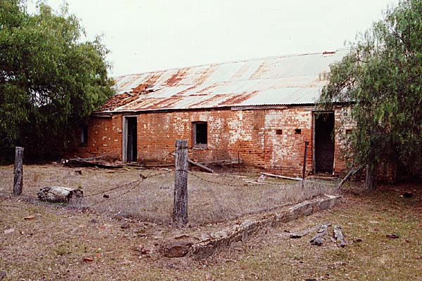 Rear view of the homestead