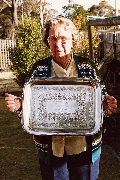 Florence Walters, daughter of William and Johanna Lyons