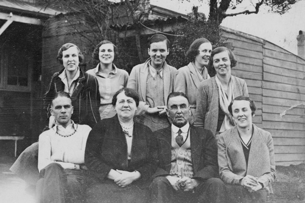 Lyons family at Strathfield