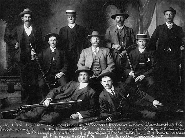 South West District Union Team, Kalgoolie, WA, 1910